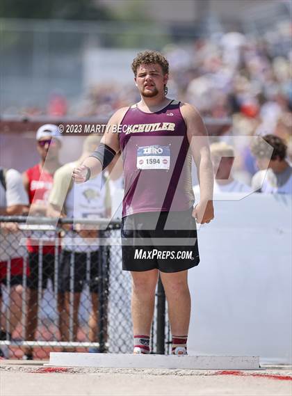 Thumbnail 1 in Class 2 Shot Put (MSHSAA State Championship photogallery.
