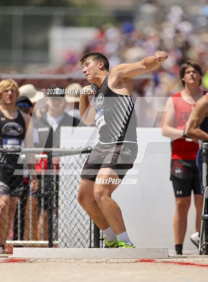 Thumbnail 3 in Class 2 Shot Put (MSHSAA State Championship photogallery.