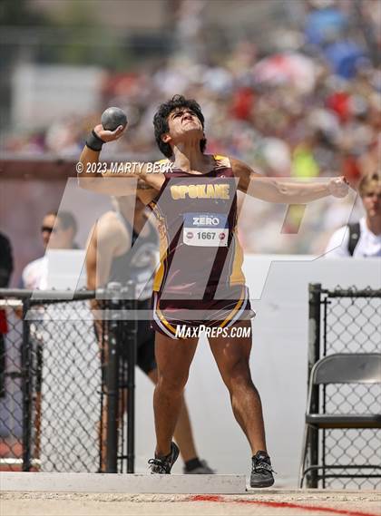 Thumbnail 3 in Class 2 Shot Put (MSHSAA State Championship photogallery.