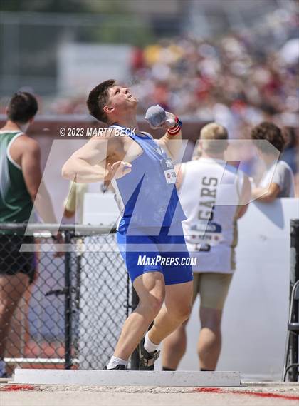 Thumbnail 1 in Class 2 Shot Put (MSHSAA State Championship photogallery.