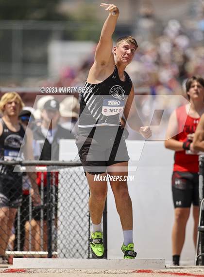 Thumbnail 2 in Class 2 Shot Put (MSHSAA State Championship photogallery.
