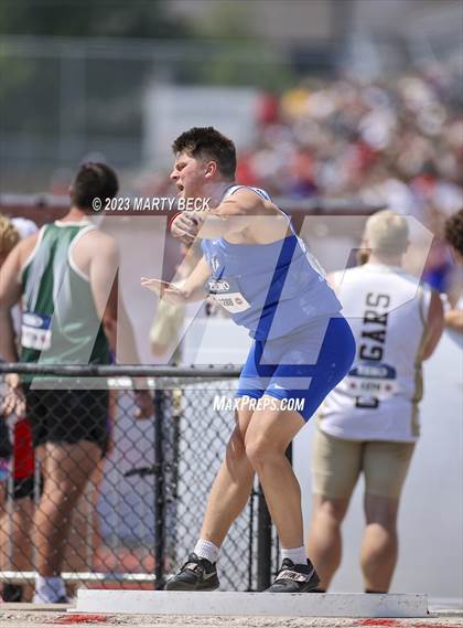Thumbnail 2 in Class 2 Shot Put (MSHSAA State Championship photogallery.