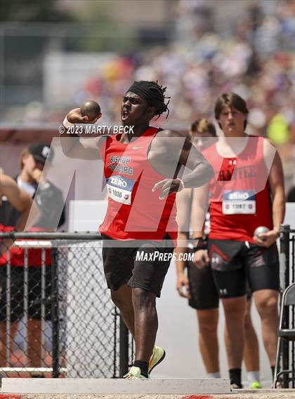 Thumbnail 2 in Class 2 Shot Put (MSHSAA State Championship photogallery.