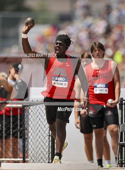 Thumbnail 2 in Class 2 Shot Put (MSHSAA State Championship photogallery.