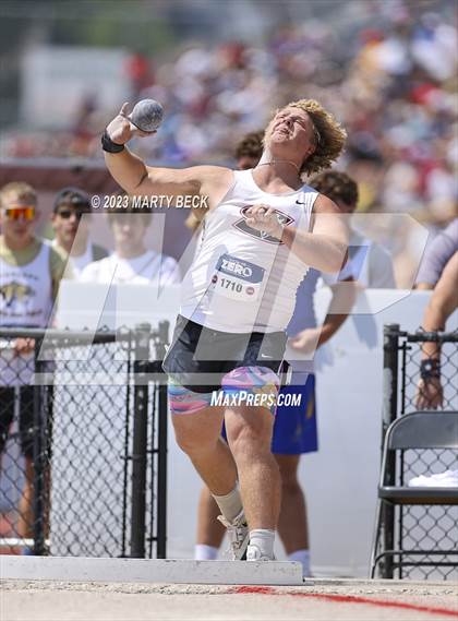 Thumbnail 3 in Class 2 Shot Put (MSHSAA State Championship photogallery.
