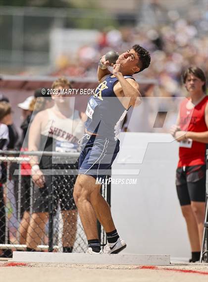 Thumbnail 2 in Class 2 Shot Put (MSHSAA State Championship photogallery.