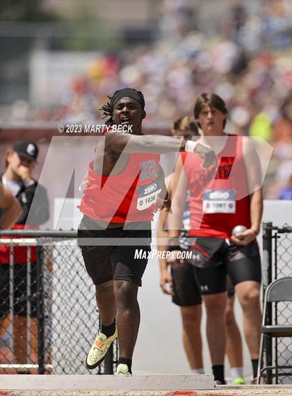 Thumbnail 2 in Class 2 Shot Put (MSHSAA State Championship photogallery.