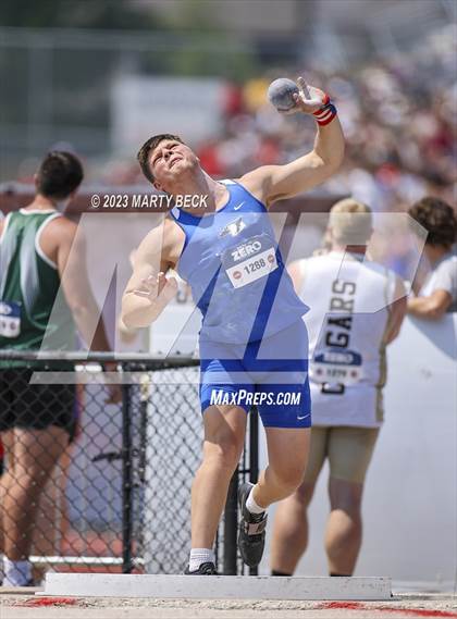 Thumbnail 2 in Class 2 Shot Put (MSHSAA State Championship photogallery.