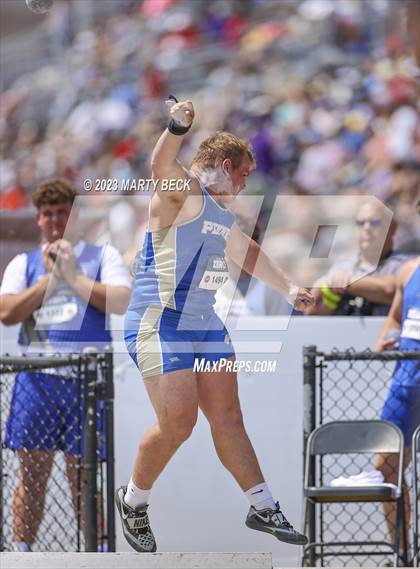 Thumbnail 2 in Class 2 Shot Put (MSHSAA State Championship photogallery.