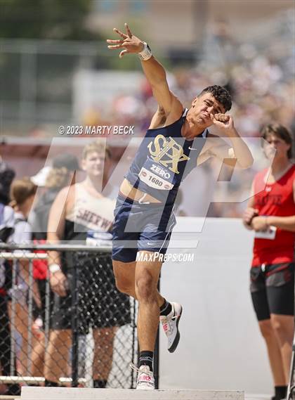 Thumbnail 1 in Class 2 Shot Put (MSHSAA State Championship photogallery.