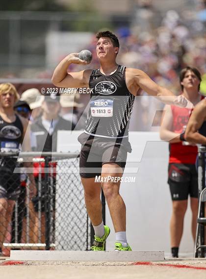 Thumbnail 1 in Class 2 Shot Put (MSHSAA State Championship photogallery.