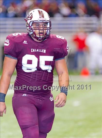 Thumbnail 2 in Calallen vs. Manvel (4A Div 2 Semifinal) photogallery.