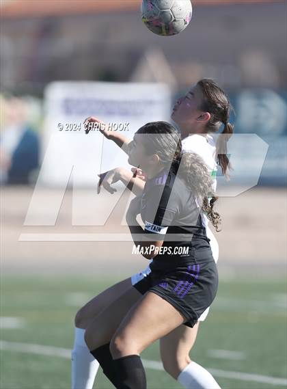 Thumbnail 3 in Rincon/University vs Canyon del Oro (Brandon Bean Soccer Tournament) photogallery.