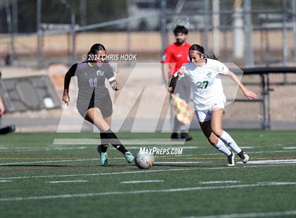 Thumbnail 3 in Rincon/University vs Canyon del Oro (Brandon Bean Soccer Tournament) photogallery.