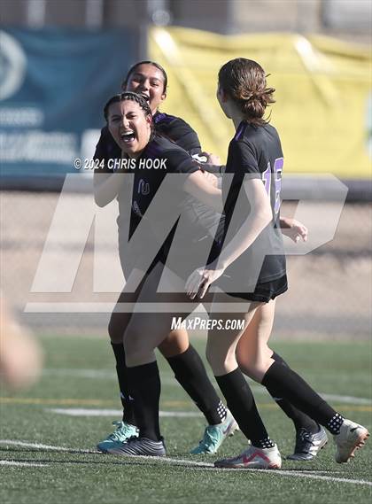 Thumbnail 3 in Rincon/University vs Canyon del Oro (Brandon Bean Soccer Tournament) photogallery.
