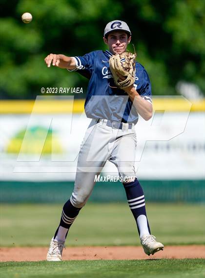 Thumbnail 1 in Woodland vs. Casa Roble (CIF SJS D4 Playoff) photogallery.