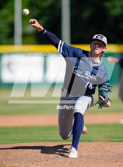 Thumbnail 2 in Woodland vs. Casa Roble (CIF SJS D4 Playoff) photogallery.