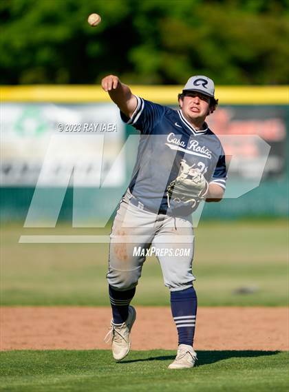 Thumbnail 2 in Woodland vs. Casa Roble (CIF SJS D4 Playoff) photogallery.