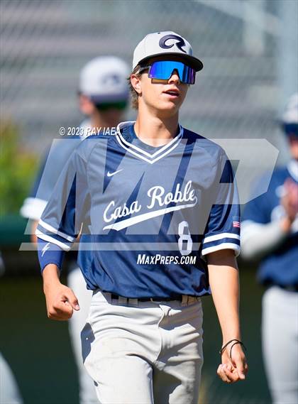 Thumbnail 1 in Woodland vs. Casa Roble (CIF SJS D4 Playoff) photogallery.