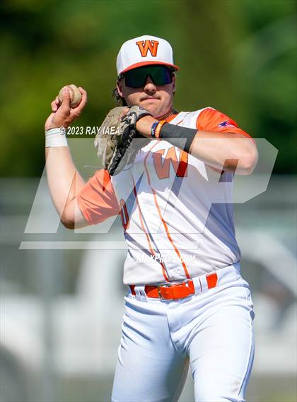 Thumbnail 3 in Woodland vs. Casa Roble (CIF SJS D4 Playoff) photogallery.
