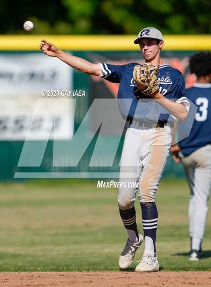 Thumbnail 1 in Woodland vs. Casa Roble (CIF SJS D4 Playoff) photogallery.