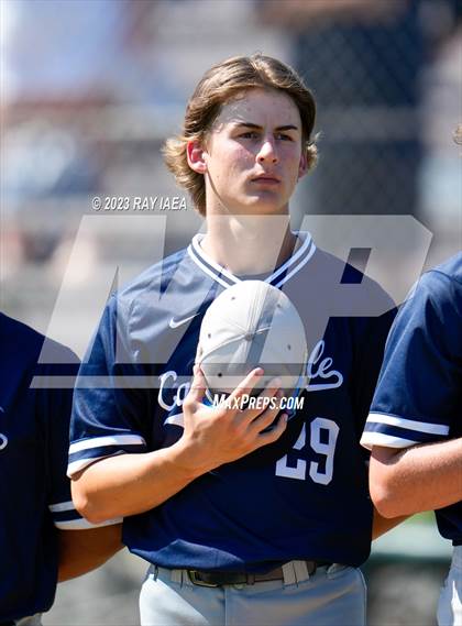 Thumbnail 1 in Woodland vs. Casa Roble (CIF SJS D4 Playoff) photogallery.