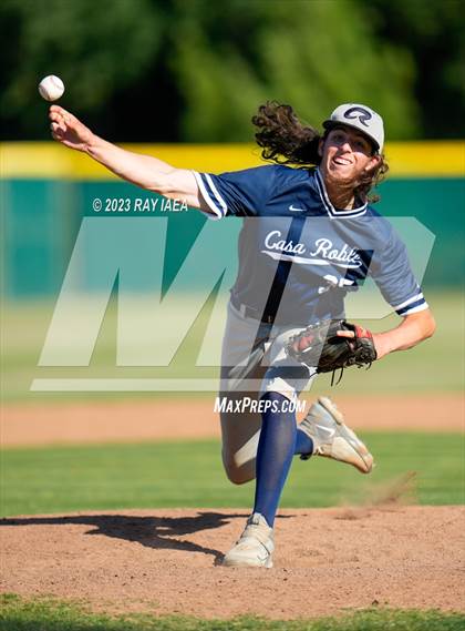 Thumbnail 2 in Woodland vs. Casa Roble (CIF SJS D4 Playoff) photogallery.