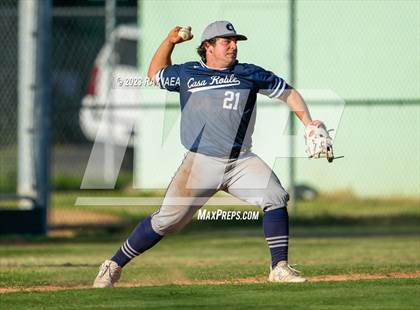 Thumbnail 2 in Woodland vs. Casa Roble (CIF SJS D4 Playoff) photogallery.