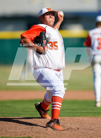Thumbnail 1 in Woodland vs. Casa Roble (CIF SJS D4 Playoff) photogallery.