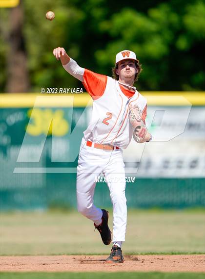 Thumbnail 1 in Woodland vs. Casa Roble (CIF SJS D4 Playoff) photogallery.