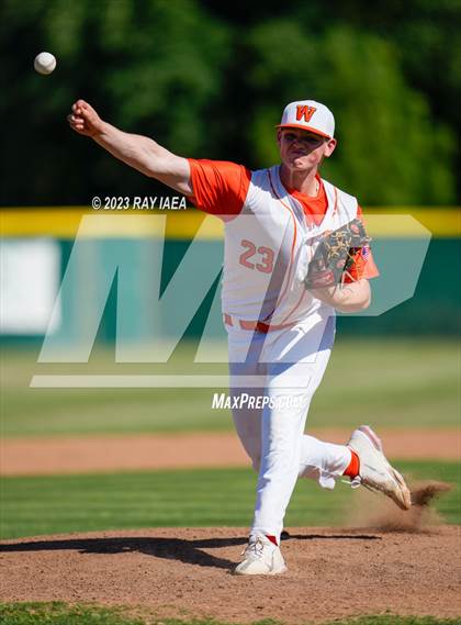 Thumbnail 3 in Woodland vs. Casa Roble (CIF SJS D4 Playoff) photogallery.