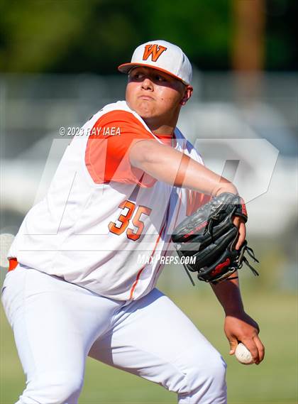 Thumbnail 1 in Woodland vs. Casa Roble (CIF SJS D4 Playoff) photogallery.