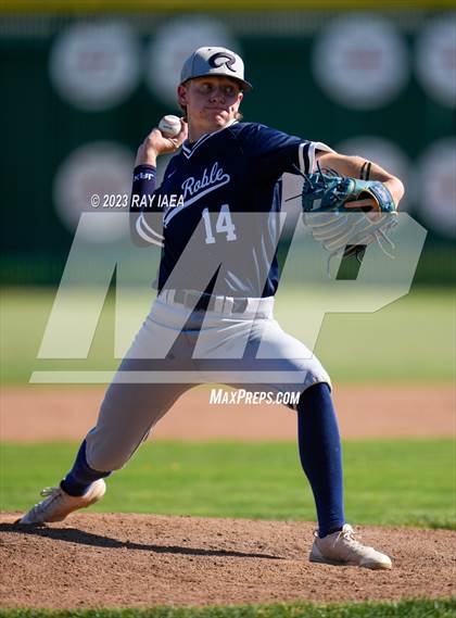 Thumbnail 2 in Woodland vs. Casa Roble (CIF SJS D4 Playoff) photogallery.