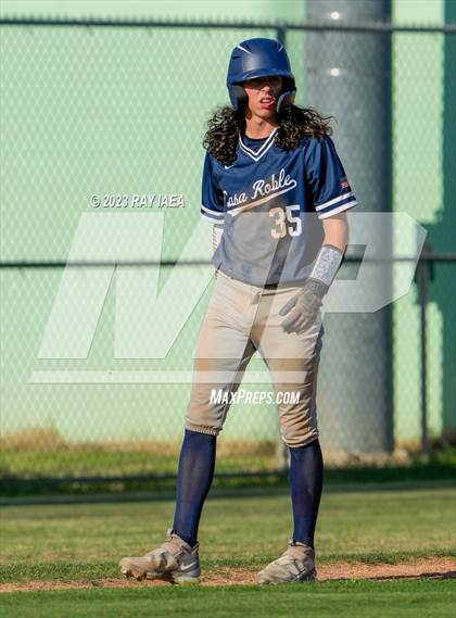 Thumbnail 1 in Woodland vs. Casa Roble (CIF SJS D4 Playoff) photogallery.
