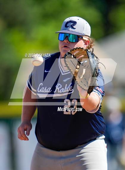 Thumbnail 2 in Woodland vs. Casa Roble (CIF SJS D4 Playoff) photogallery.