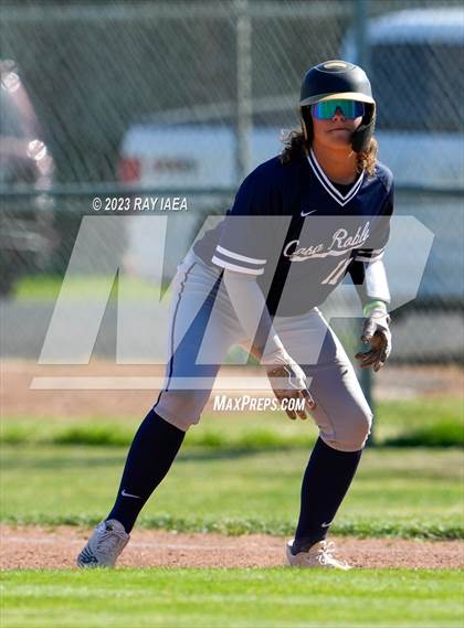 Thumbnail 3 in Woodland vs. Casa Roble (CIF SJS D4 Playoff) photogallery.