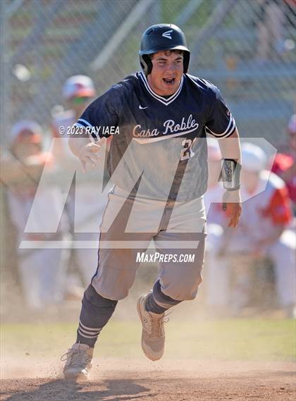 Thumbnail 1 in Woodland vs. Casa Roble (CIF SJS D4 Playoff) photogallery.