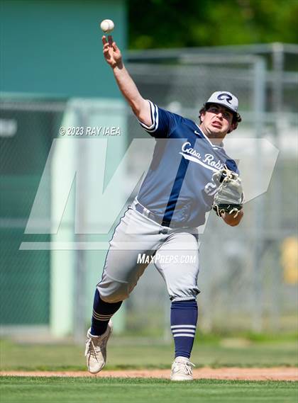 Thumbnail 1 in Woodland vs. Casa Roble (CIF SJS D4 Playoff) photogallery.