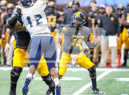 Thumbnail 2 in Cedar Grove vs. Peach County (GHSA Class 3A Championship) photogallery.
