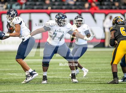 Thumbnail 3 in Cedar Grove vs. Peach County (GHSA Class 3A Championship) photogallery.