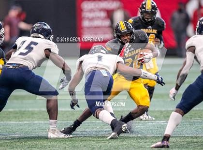 Thumbnail 3 in Cedar Grove vs. Peach County (GHSA Class 3A Championship) photogallery.