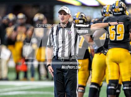Thumbnail 1 in Cedar Grove vs. Peach County (GHSA Class 3A Championship) photogallery.