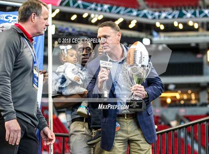 Thumbnail 1 in Cedar Grove vs. Peach County (GHSA Class 3A Championship) photogallery.