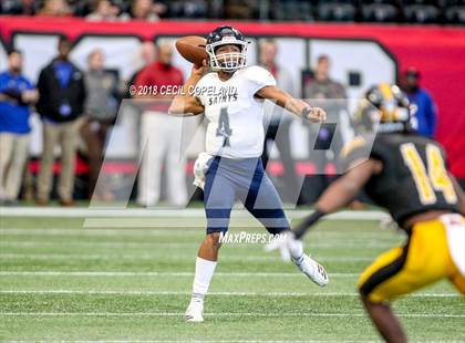 Thumbnail 2 in Cedar Grove vs. Peach County (GHSA Class 3A Championship) photogallery.