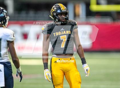 Thumbnail 2 in Cedar Grove vs. Peach County (GHSA Class 3A Championship) photogallery.