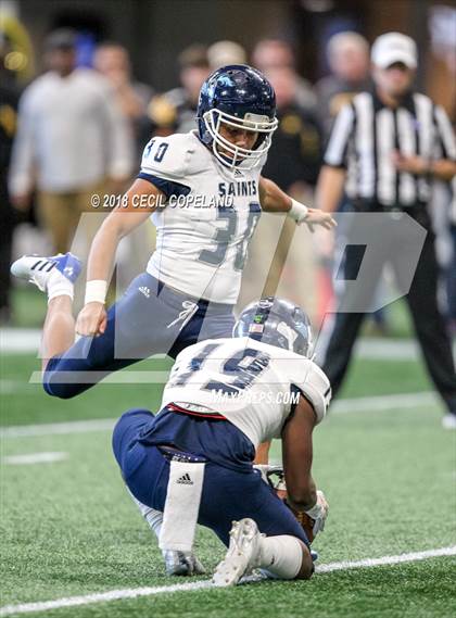 Thumbnail 3 in Cedar Grove vs. Peach County (GHSA Class 3A Championship) photogallery.