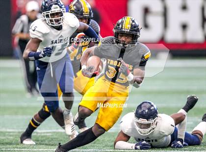 Thumbnail 2 in Cedar Grove vs. Peach County (GHSA Class 3A Championship) photogallery.