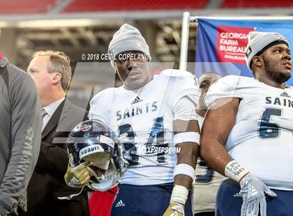 Thumbnail 2 in Cedar Grove vs. Peach County (GHSA Class 3A Championship) photogallery.