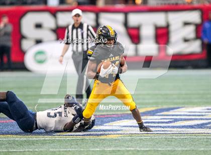 Thumbnail 2 in Cedar Grove vs. Peach County (GHSA Class 3A Championship) photogallery.