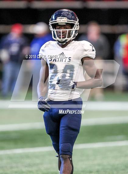 Thumbnail 3 in Cedar Grove vs. Peach County (GHSA Class 3A Championship) photogallery.